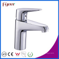 Fyeer Chrome Polished Simple Single Handle&Hole Bathroom Wash Sink Basin Faucet Water Mixer Tap